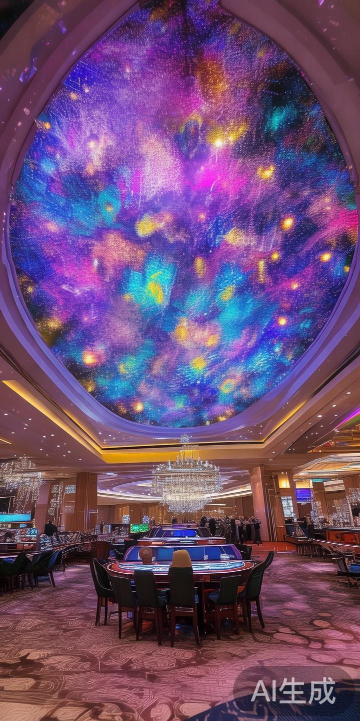 新葡京的内部设计极具特色，宽敞明亮的大厅配备先进的